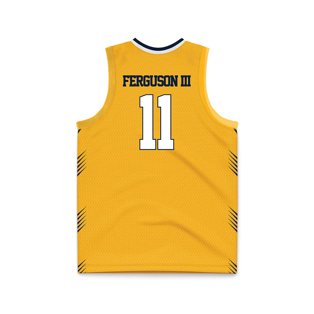 AU - NCAA Men's Basketball : Don Ferguson III - Gold Basketball Jersey