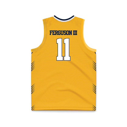 AU - NCAA Men's Basketball : Don Ferguson III - Gold Basketball Jersey