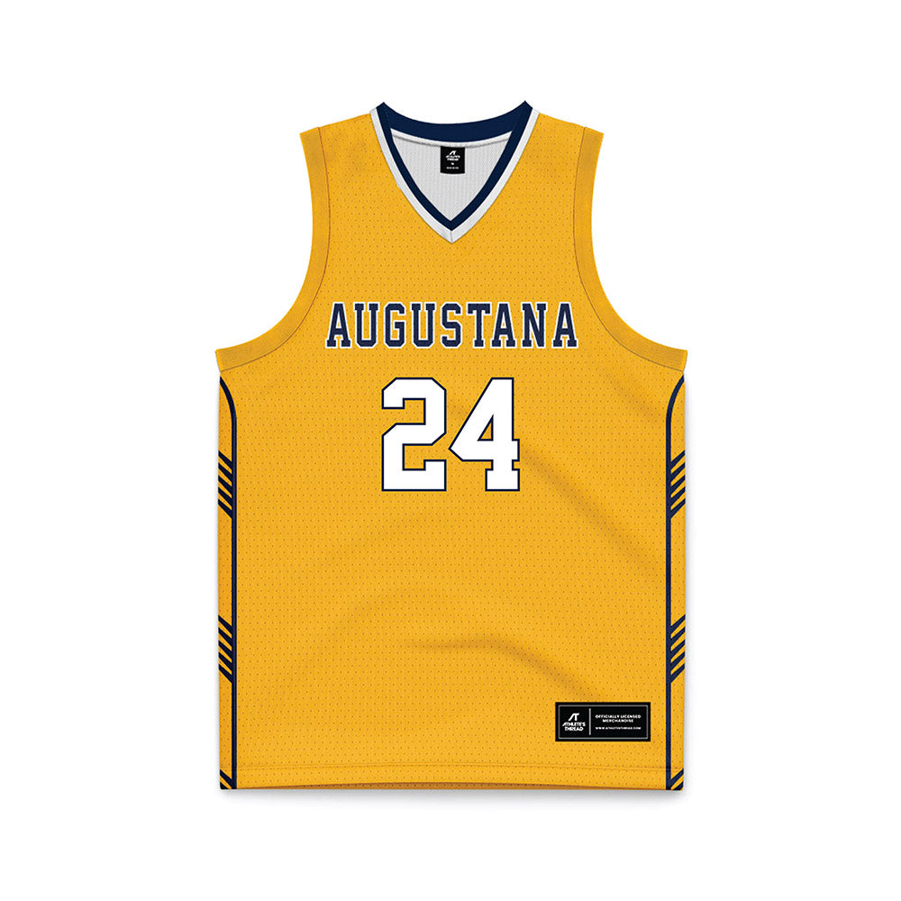 AU - NCAA Men's Basketball : Hayden Brown - Gold Basketball Jersey-0