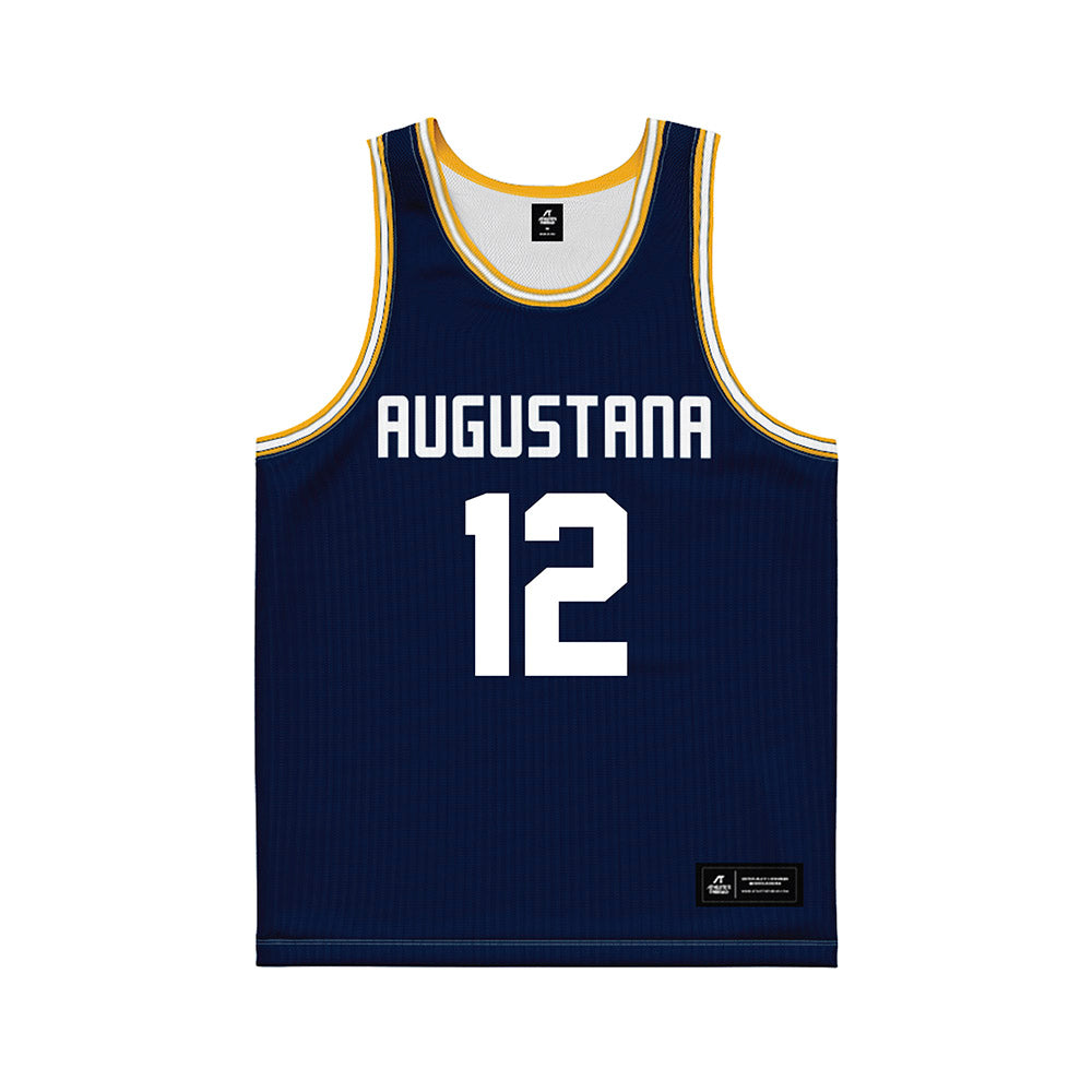 AU - NCAA Women's Basketball : Payton Hardy - Navy Basketball Jersey-0