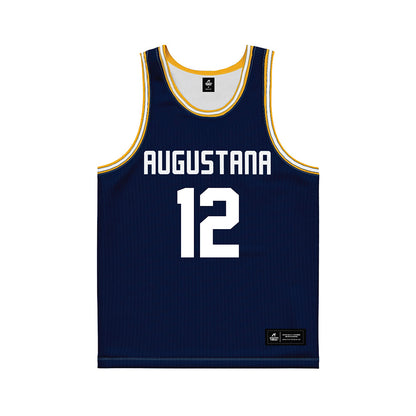 AU - NCAA Women's Basketball : Payton Hardy - Navy Basketball Jersey-0