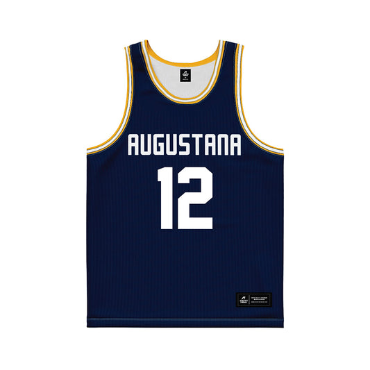 AU - NCAA Women's Basketball : Payton Hardy - Navy Basketball Jersey-0