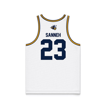 AU - NCAA Women's Basketball : Isabella Sanneh - White Basketball Jersey-1