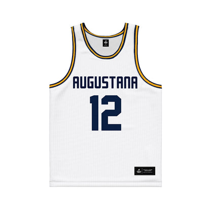 AU - NCAA Women's Basketball : Payton Hardy - White Basketball Jersey-0
