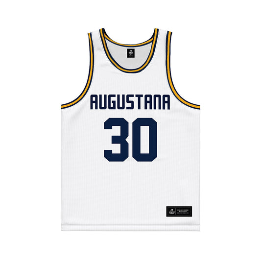 AU - NCAA Women's Basketball : Maliyah Elliott - White Basketball Jersey-0