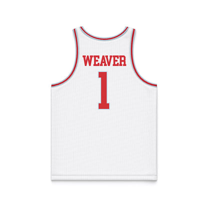 LA Tech - NCAA Women's Basketball : Alexia Weaver - White Basketball Jersey-1