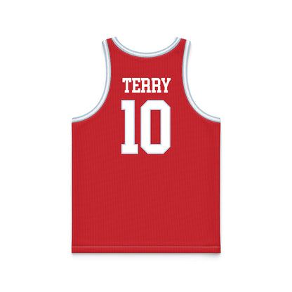 LA Tech - NCAA Women's Basketball : Jayden Terry - Red Basketball Jersey-1