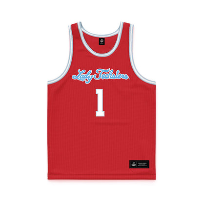 LA Tech - NCAA Women's Basketball : Alexia Weaver - Red Basketball Jersey-0