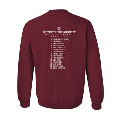 UMass - NCAA Men's Basketball : Josh Engel - Crewneck Sweatshirt