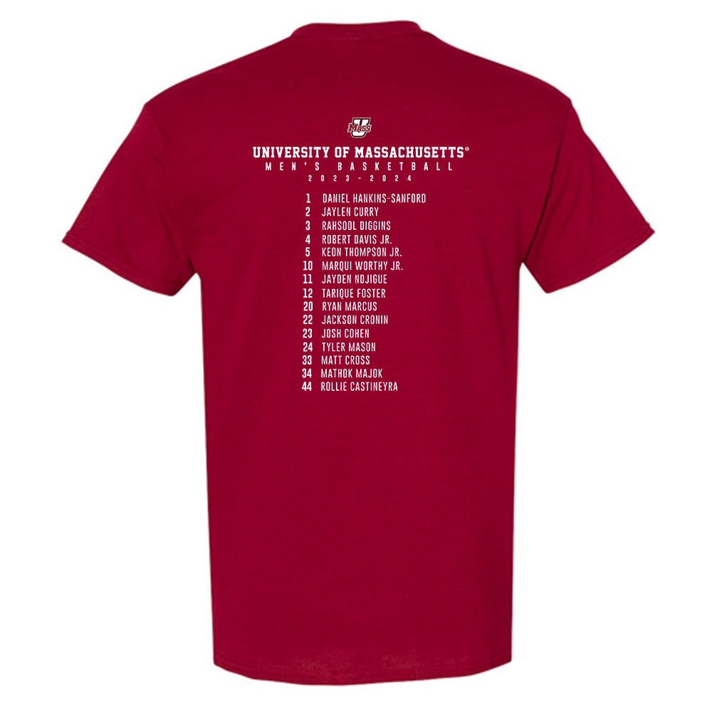 UMass - NCAA Men's Basketball : Josh Engel - T-Shirt