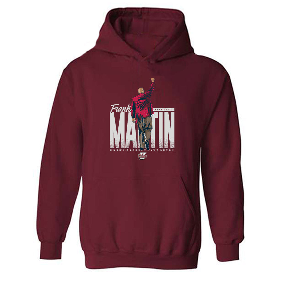 UMass - NCAA Men's Basketball : Donovan Brown - Hooded Sweatshirt-0