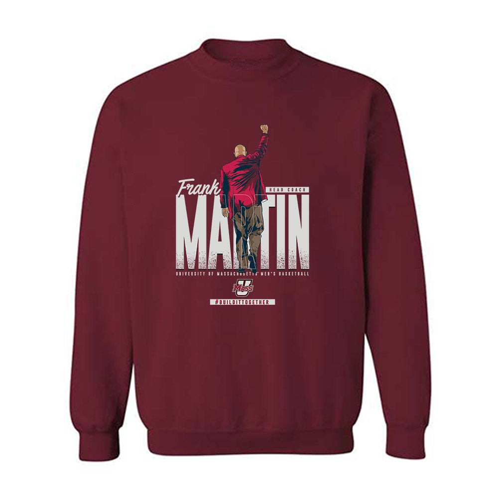 UMass - NCAA Men's Basketball : Donovan Brown - Crewneck Sweatshirt-0