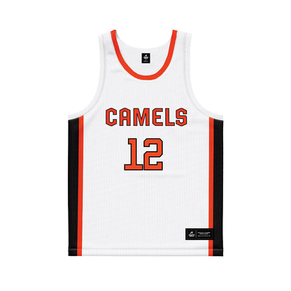 Campbell - NCAA Women's Basketball : Hadleigh Dill - White Basketball Jersey