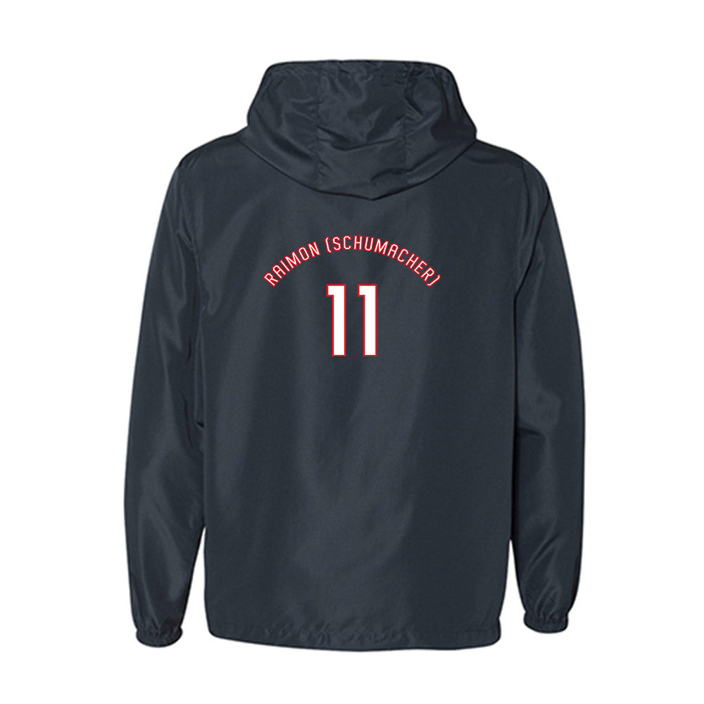 UConn - Women's Basketball Legends : Kelly Raimon (Schumacher) - Windbreaker Jacket Generic Shersey