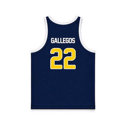 UCSD - NCAA Women's Basketball : Gracie Gallegos - Basketball Jersey-1