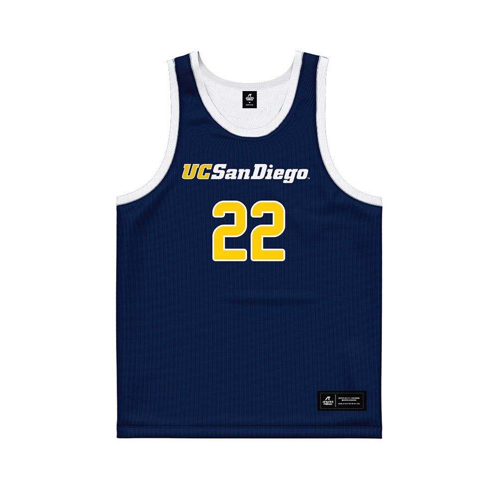 UCSD - NCAA Women's Basketball : Gracie Gallegos - Basketball Jersey-0