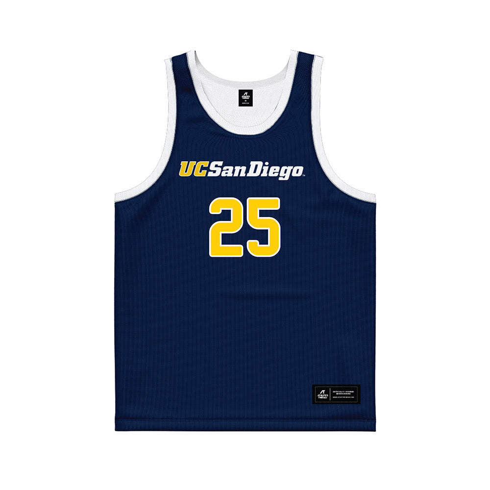 UCSD - NCAA Women's Basketball : Junae Mahan - Basketball Jersey-0