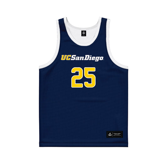 UCSD - NCAA Women's Basketball : Junae Mahan - Basketball Jersey-0