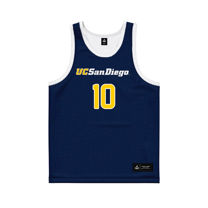 UCSD - NCAA Women's Basketball : Dymonique Maxie - Basketball Jersey-0