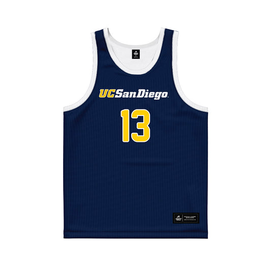 UCSD - NCAA Women's Basketball : Lev Feiman - Basketball Jersey-0