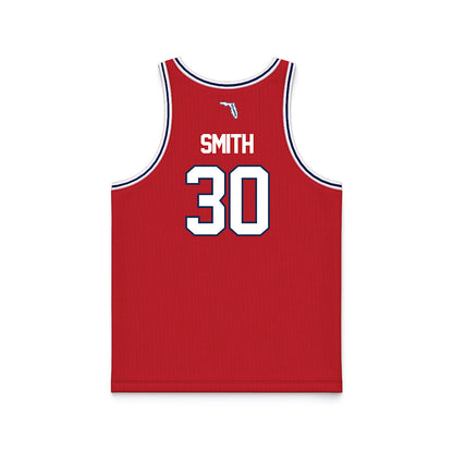 FAU - NCAA Men's Basketball : Lachlan Smith - Basketball Jersey-1