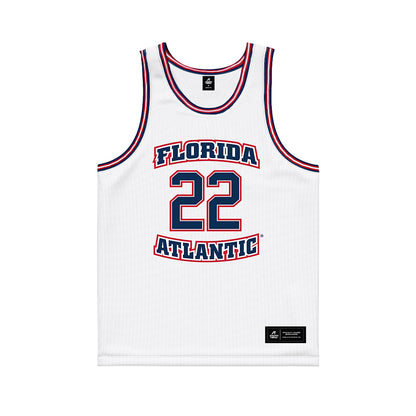 FAU - NCAA Men's Basketball : Devin Vanterpool - Basketball Jersey-0