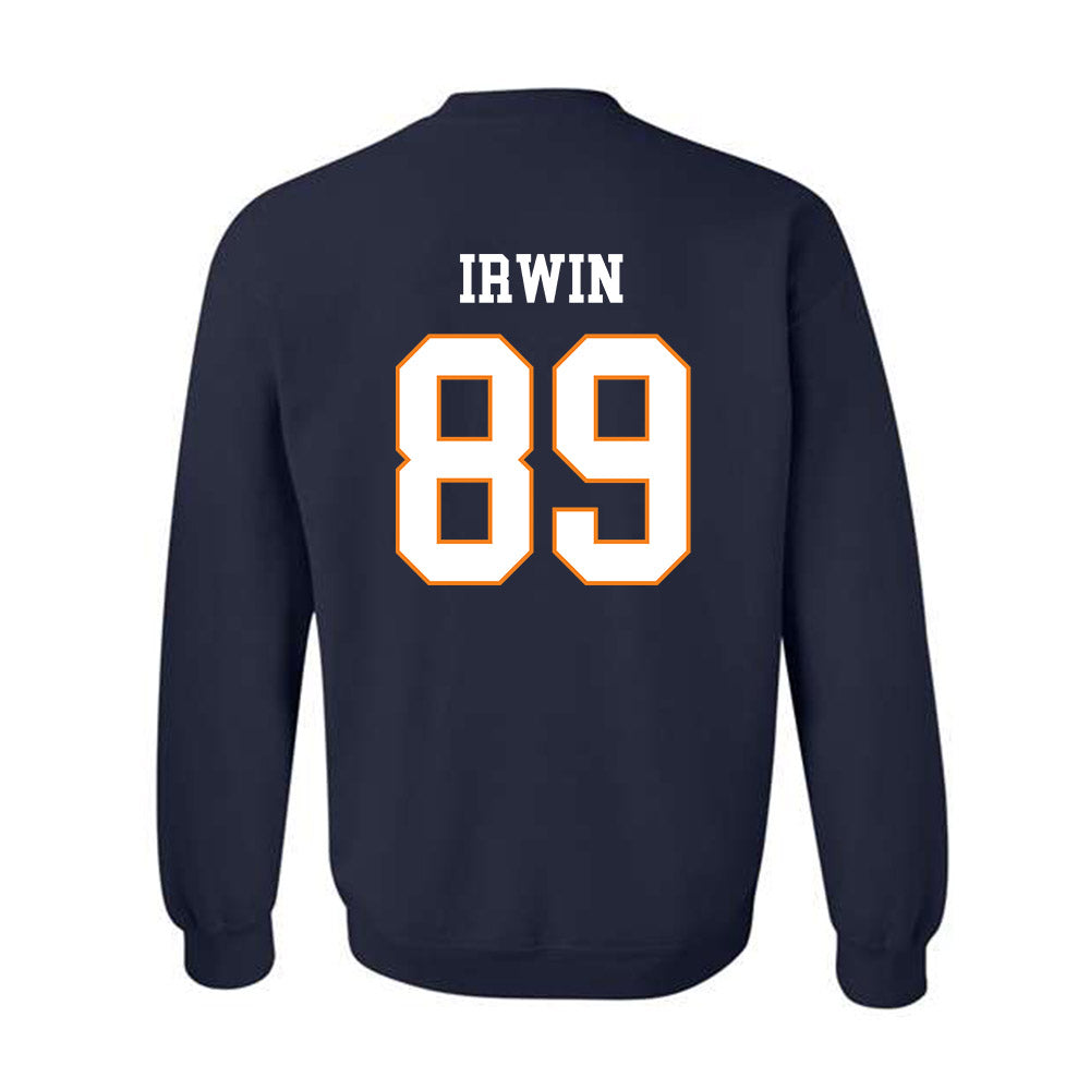 UT Martin - NCAA Football : Jack Irwin - Classic Fashion Shersey Crewneck Sweatshirt-1