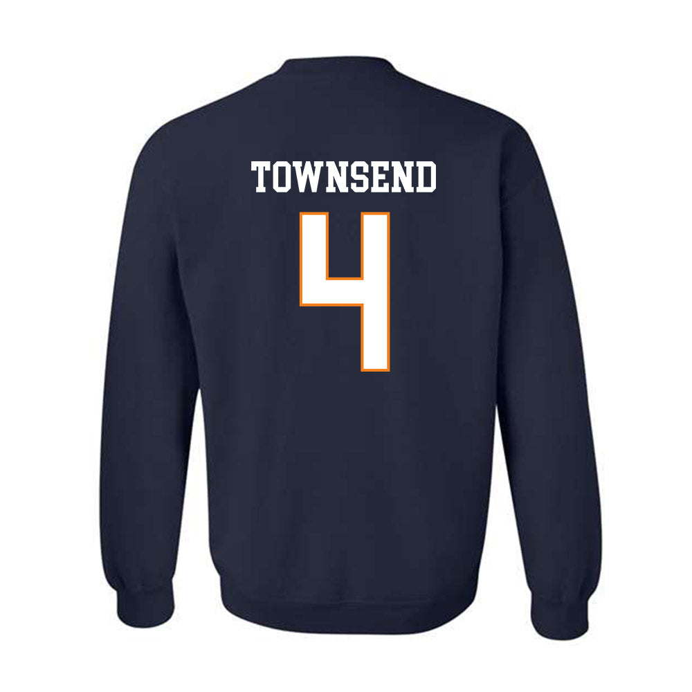 UT Martin - NCAA Baseball : Arderrius Townsend - Classic Fashion Shersey Crewneck Sweatshirt-1