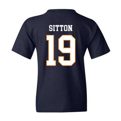 UT Martin - NCAA Baseball : Jacob Sitton - Classic Fashion Shersey Youth T-Shirt-1