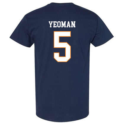UT Martin - NCAA Football : Corey Yeoman - Classic Fashion Shersey T-Shirt-1