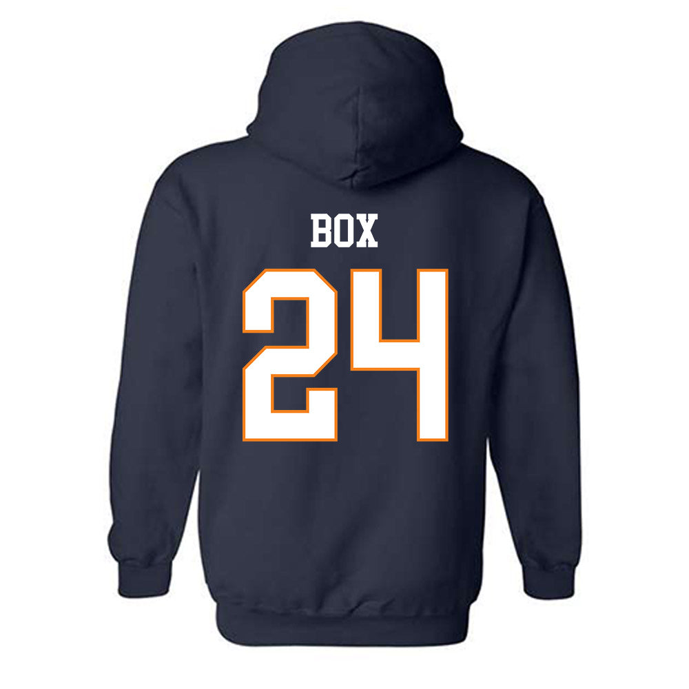 UT Martin - NCAA Baseball : Cullen Box - Classic Fashion Shersey Hooded Sweatshirt-1