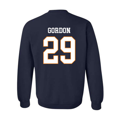 UT Martin - NCAA Baseball : Adam Gordon - Classic Fashion Shersey Crewneck Sweatshirt-1