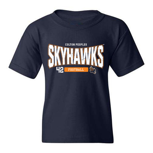 UT Martin - NCAA Football : Colton Peoples - Youth T-Shirt Classic Fashion Shersey