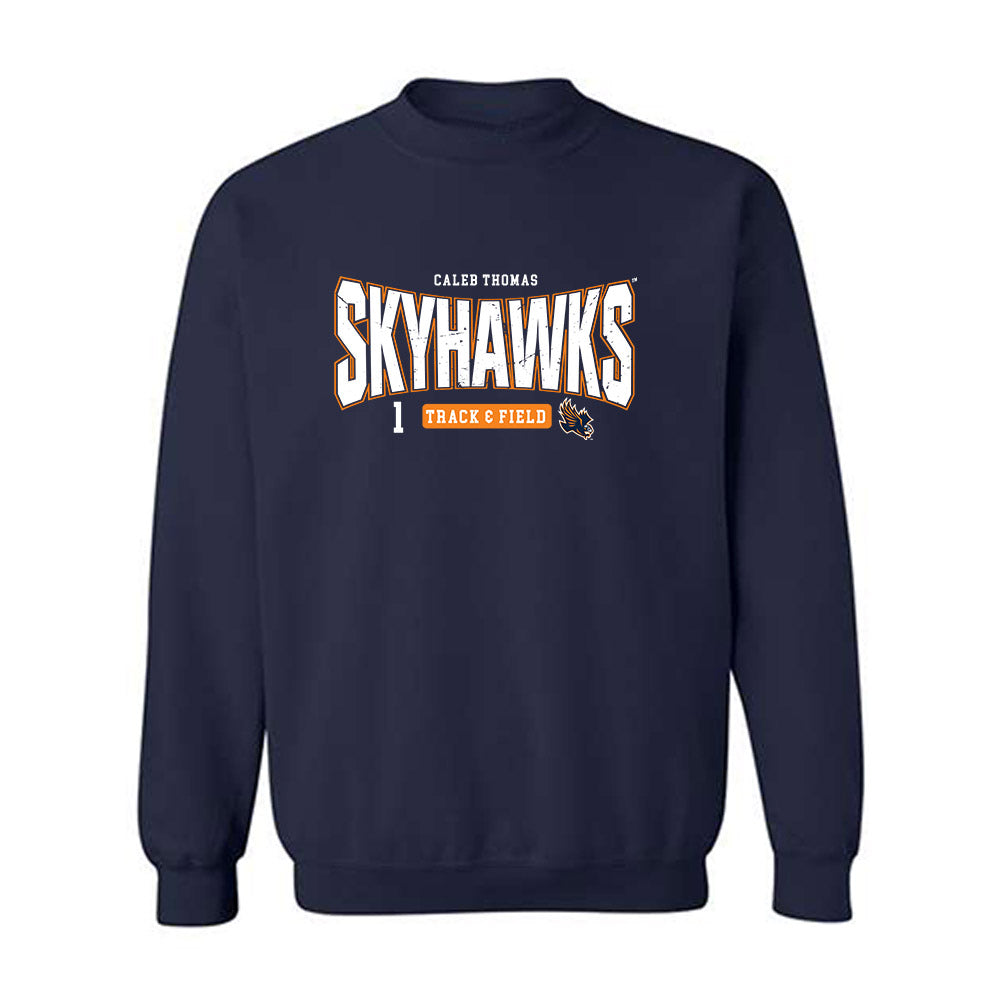 UT Martin - NCAA Men's Track & Field : Caleb Thomas - Crewneck Sweatshirt