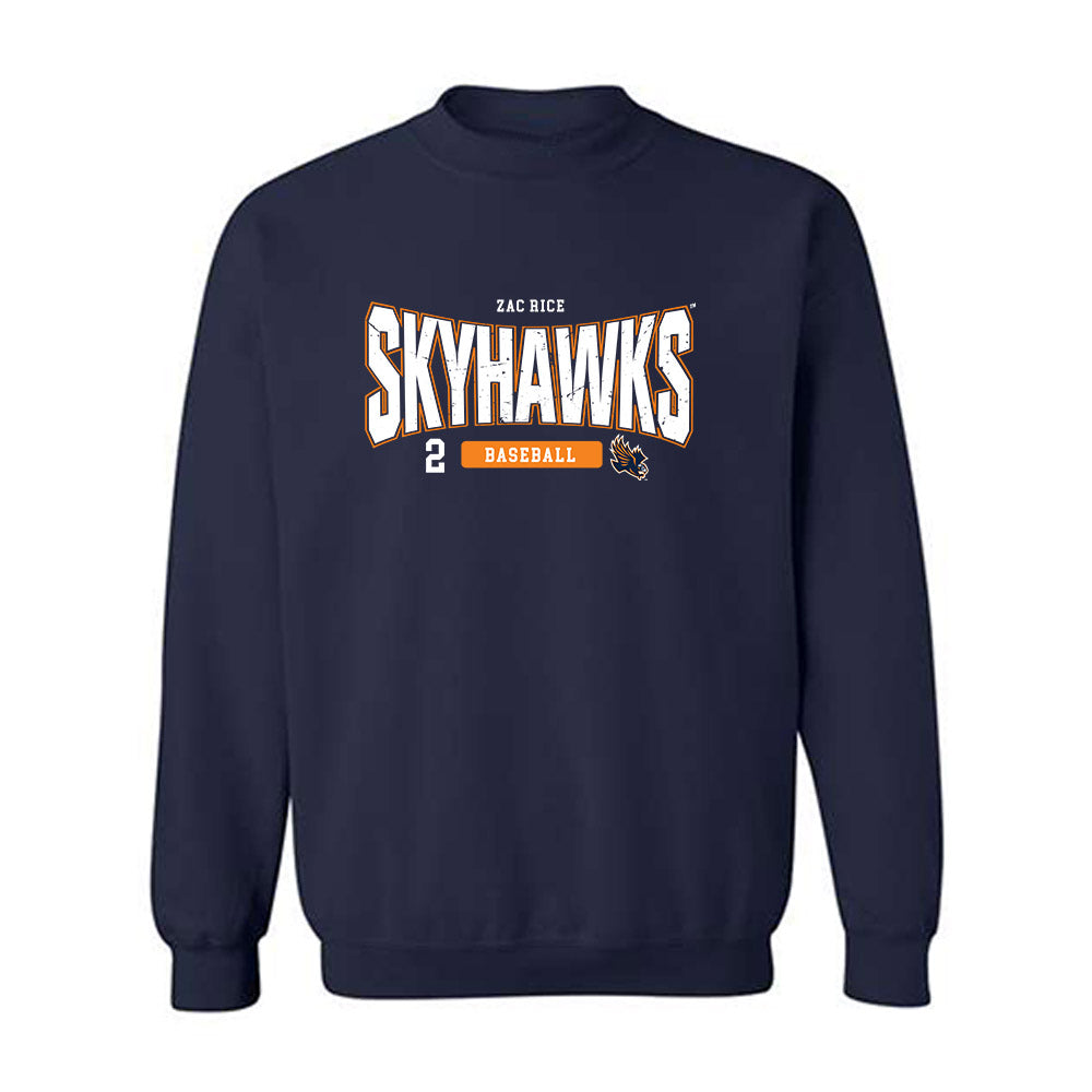 UT Martin - NCAA Baseball : Zac Rice - Crewneck Sweatshirt Classic Fashion Shersey