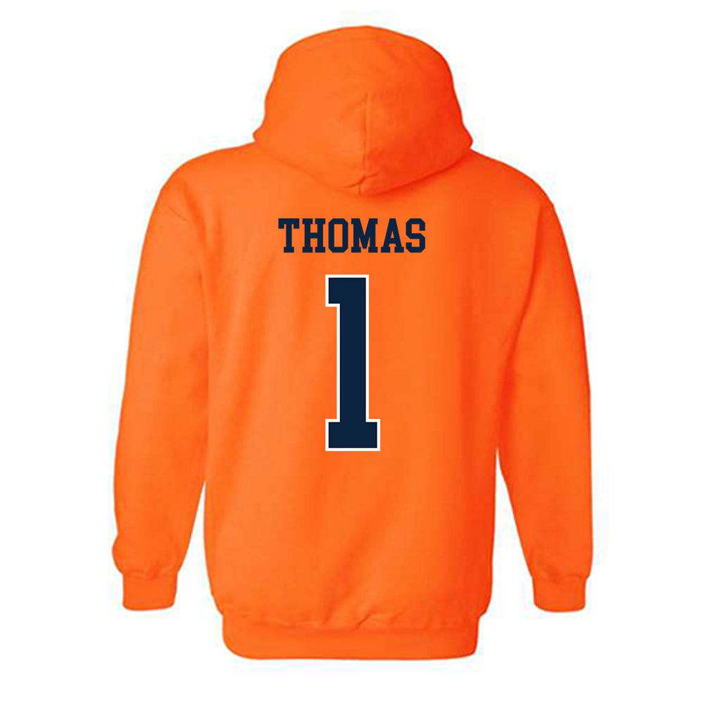 UT Martin - NCAA Men's Track & Field : Caleb Thomas - Hooded Sweatshirt