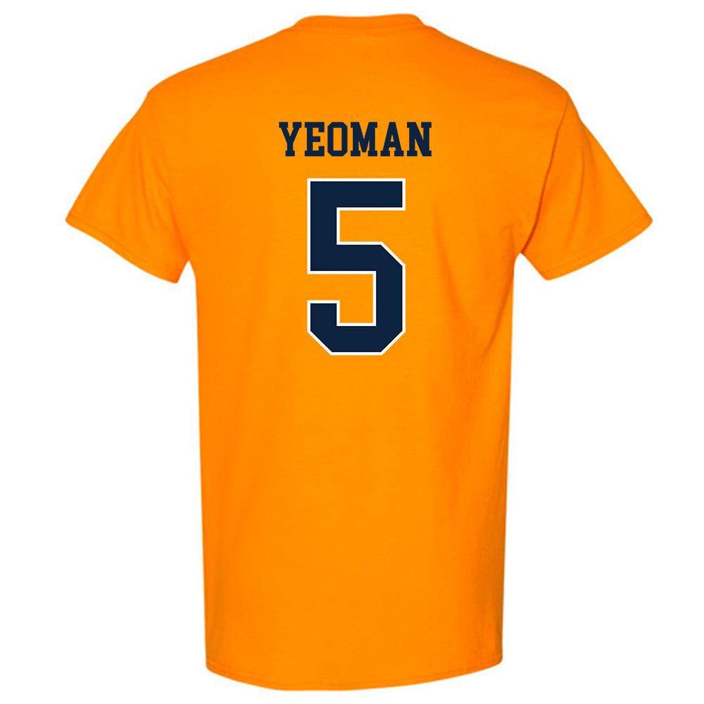 UT Martin - NCAA Football : Corey Yeoman - Classic Fashion Shersey T-Shirt-1