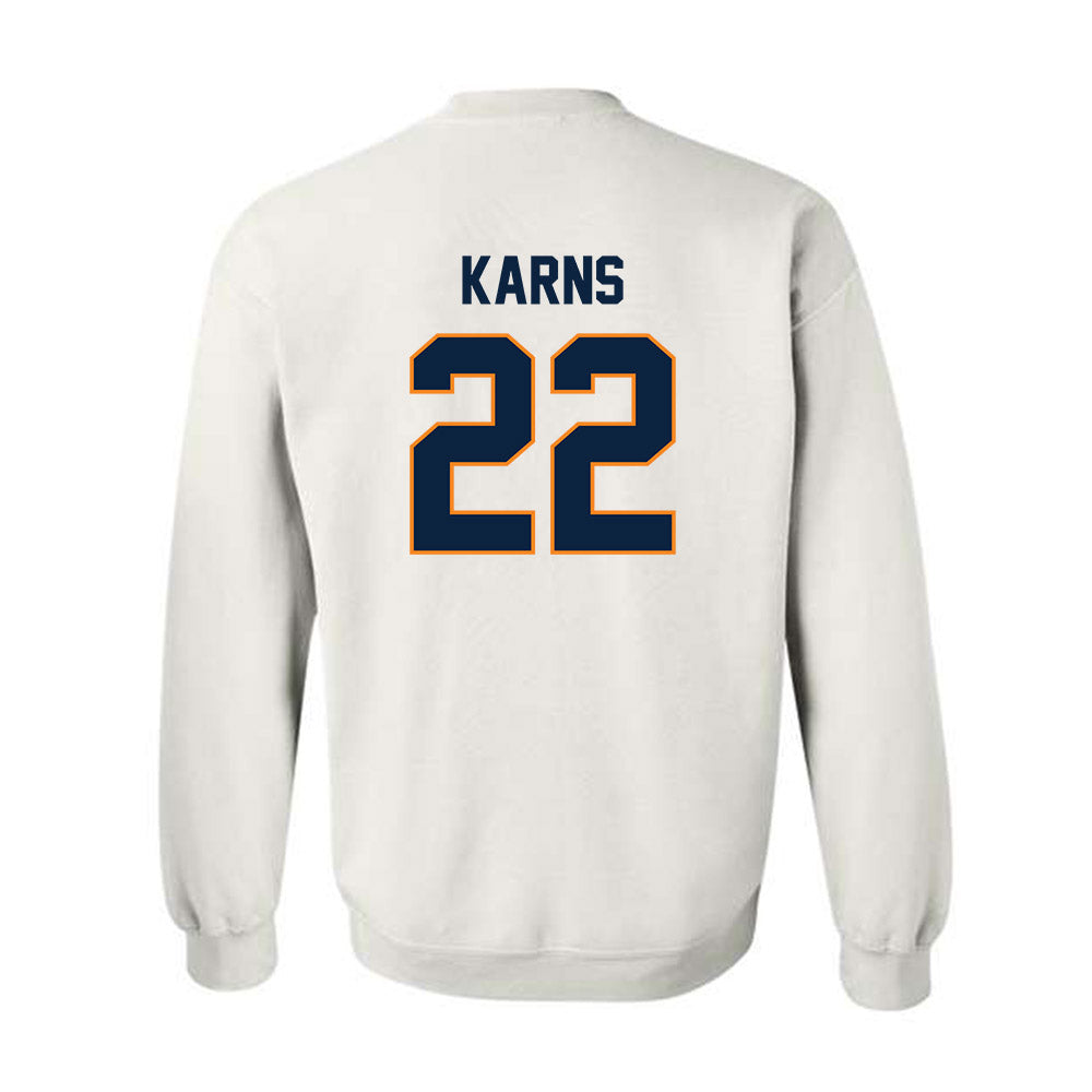 UT Martin - NCAA Baseball : Aidan Karns - Classic Fashion Shersey Crewneck Sweatshirt-1