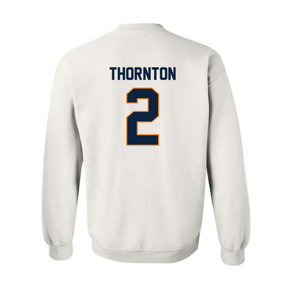 UT Martin - NCAA Baseball : Quincy Thornton - Classic Fashion Shersey Crewneck Sweatshirt-1