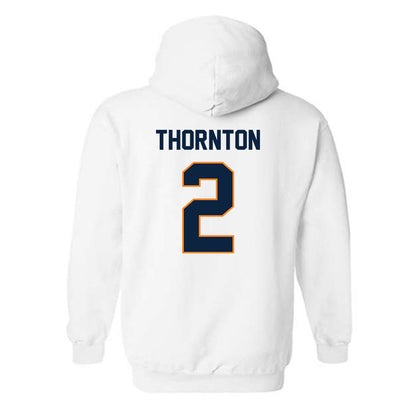 UT Martin - NCAA Baseball : Quincy Thornton - Classic Fashion Shersey Hooded Sweatshirt-1