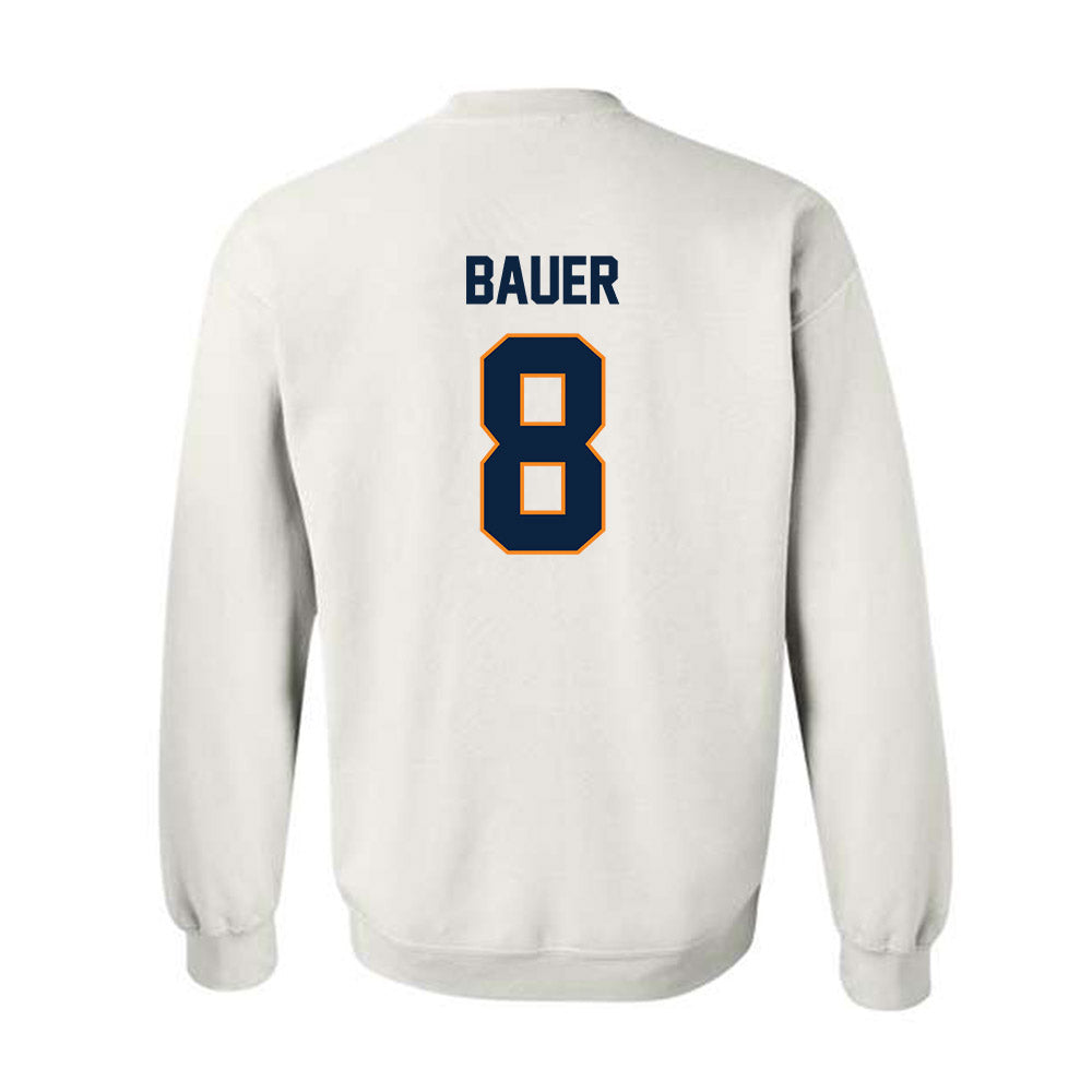 UT Martin - NCAA Football : Jase Bauer - Classic Fashion Shersey Crewneck Sweatshirt-1