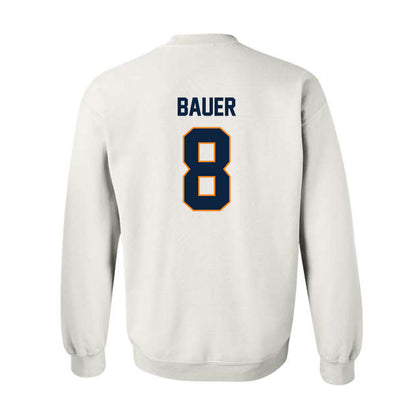 UT Martin - NCAA Football : Jase Bauer - Classic Fashion Shersey Crewneck Sweatshirt-1