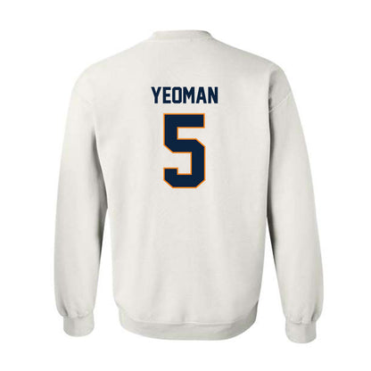 UT Martin - NCAA Football : Corey Yeoman - Classic Fashion Shersey Crewneck Sweatshirt-1
