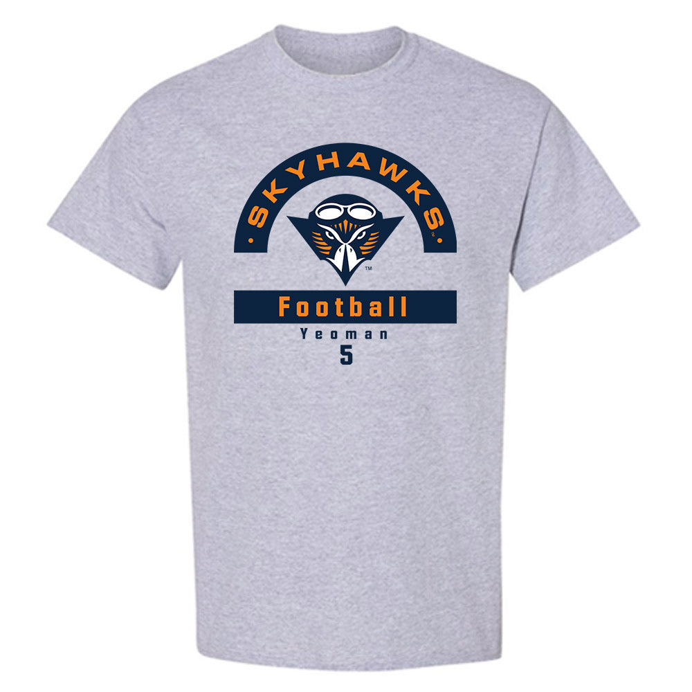 UT Martin - NCAA Football : Corey Yeoman - Classic Fashion Shersey T-Shirt-0