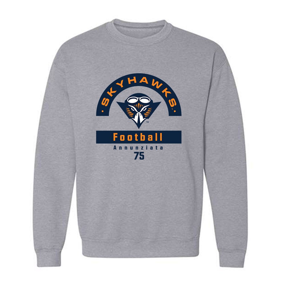 UT Martin - NCAA Football : Khaleel Annunziata - Classic Fashion Shersey Crewneck Sweatshirt-0