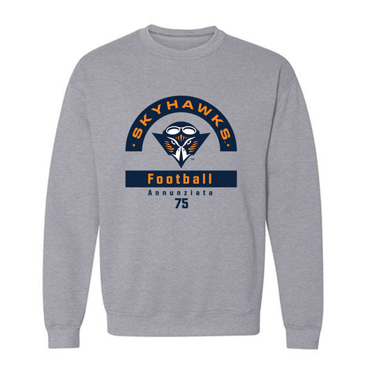 UT Martin - NCAA Football : Khaleel Annunziata - Classic Fashion Shersey Crewneck Sweatshirt-0