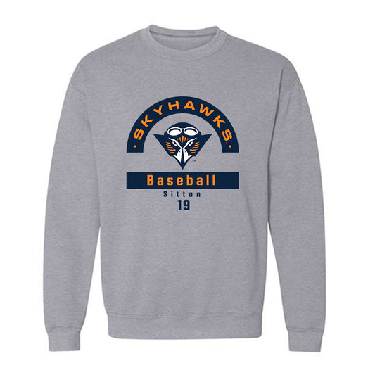 UT Martin - NCAA Baseball : Jacob Sitton - Classic Fashion Shersey Crewneck Sweatshirt-0