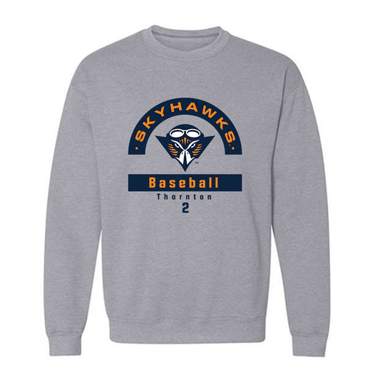 UT Martin - NCAA Baseball : Quincy Thornton - Classic Fashion Shersey Crewneck Sweatshirt-0