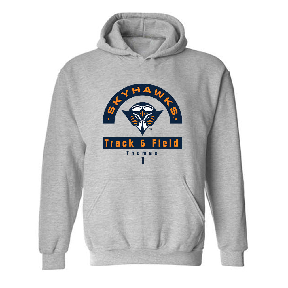 UT Martin - NCAA Men's Track & Field : Caleb Thomas - Hooded Sweatshirt