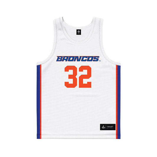 Boise State - NCAA Women's Basketball : Natalie Pasco - Basketball Jersey White
